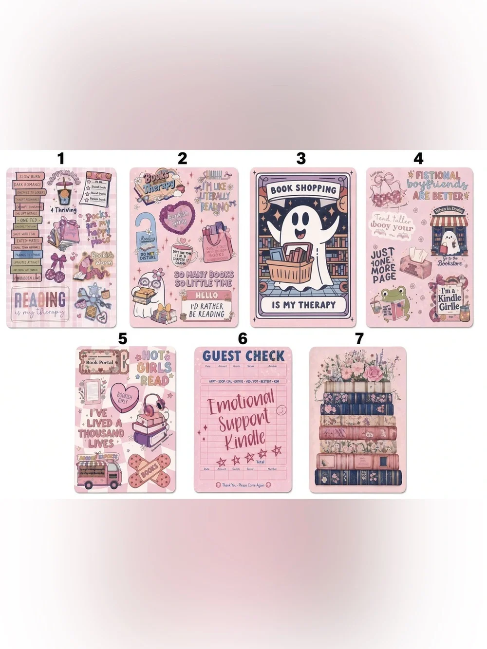 Oversized bookmarks pick One